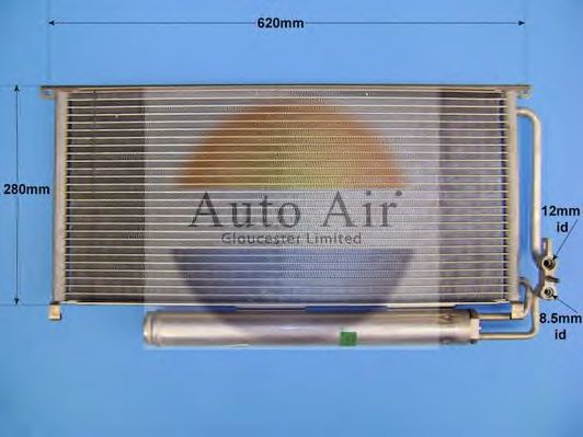 AUTO AIR GLOUCESTER 16-1085A Condenser, air conditioning